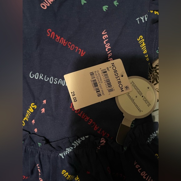 Tucker + Tate Nordstrom Smithsonian Print Play Dress Girls 3T - Picture 3 of 3